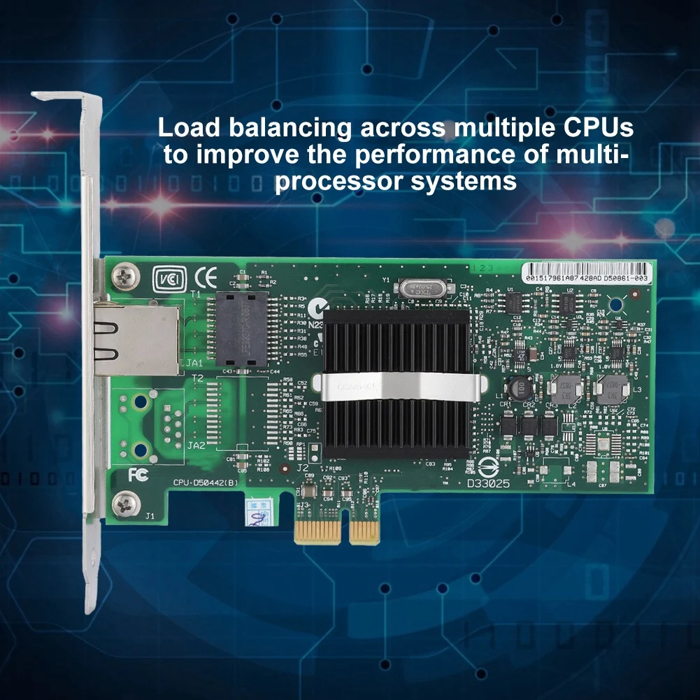 Сетевой адаптер PCI E Gigabit Ethernet сетевой 100/1000 Мбит/с для контроллера сетевого