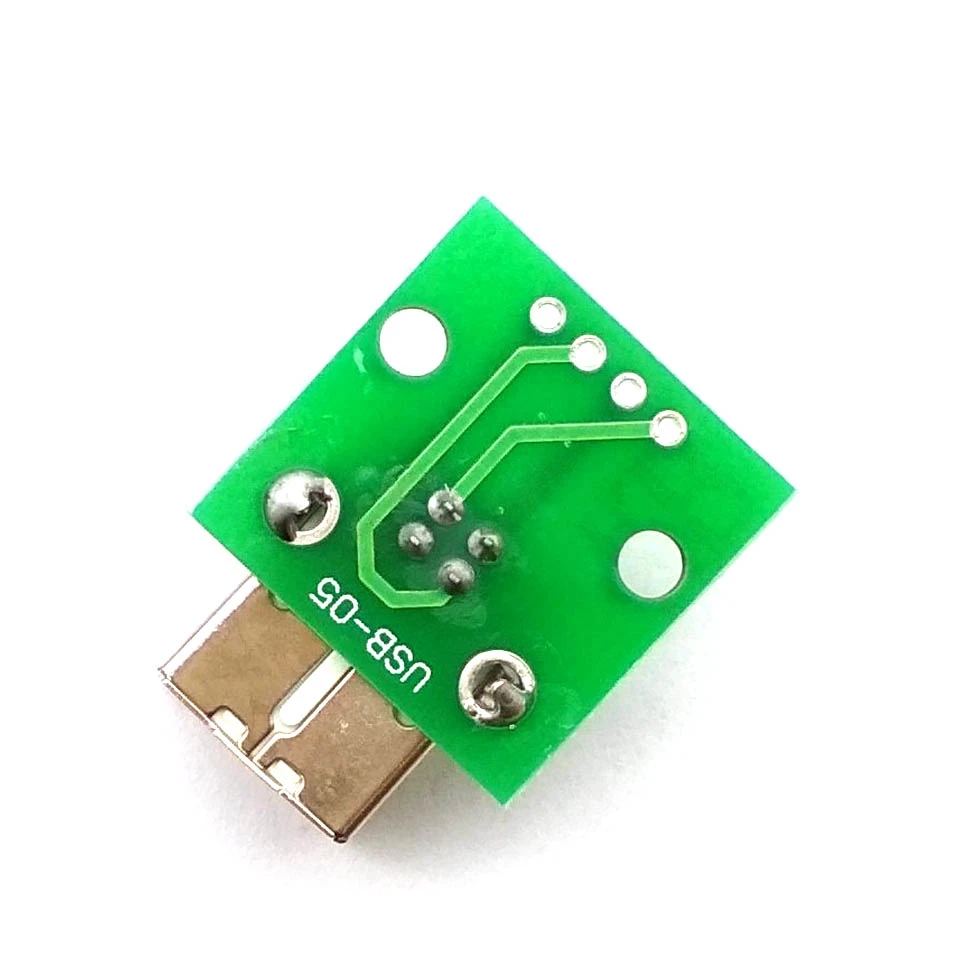 USB 05 usb адаптер с поворотным разъемом гнездо типа B соединительный кабель для