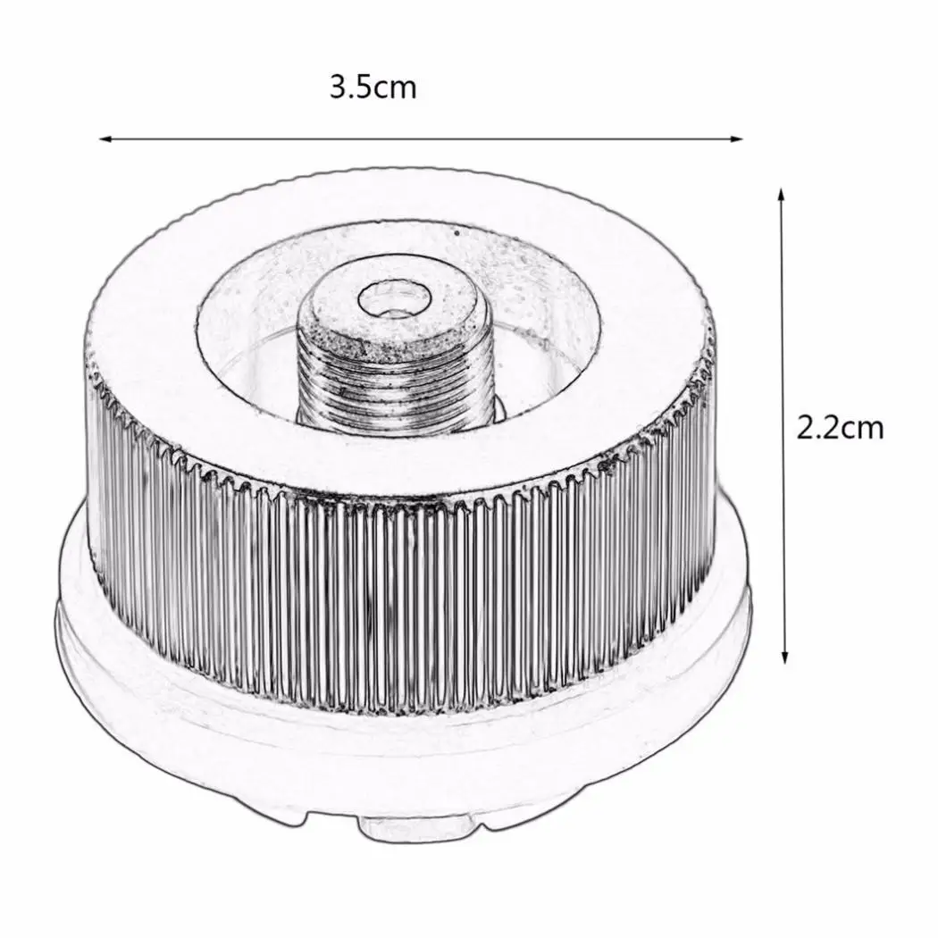 Сплит конфорка конверсии головки горелка адаптер для наружных работ печь