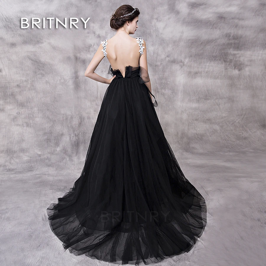 BRITNRY Robe De Soiree Longue 2020 Ever Pretty элегантные вечерние платья трапециевидной формы с