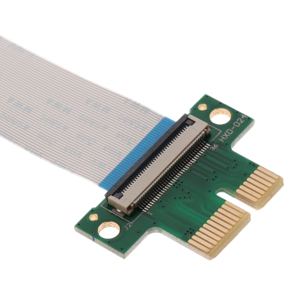 PCI E Express 1X Гибкий Удлинительный кабель с печатной схемой 36Pin|Компьютерные кабели и