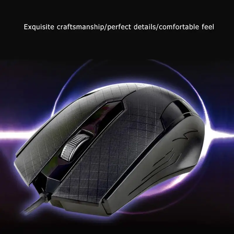 Проводная оптическая мышь WARWOLF 1000 dpi 3 кнопки USB Mause для офисных ПК M 510|Мыши| |