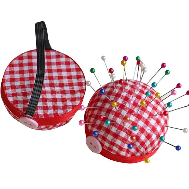 

1pcs Wood Bottom Base Needle Pin Cushion Pillow Holder Sewing Craft Stitch Needlework DIY Craft Sewing Tool