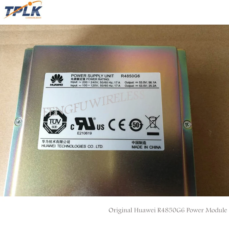 Оригинальный Новый высокоэффективный модуль выпрямителя Hua wei R4850G6 1U AC 3000 W для