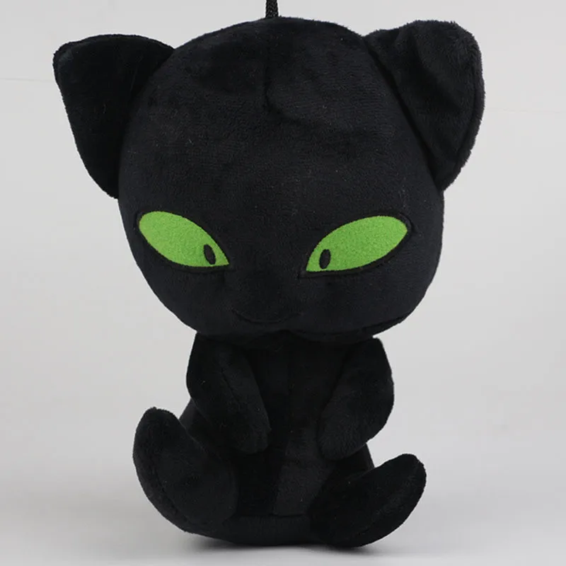 Kawaii 20 см Чудесное Божья коровка и кот Нуар мягкие игрушки леди ошибка Plagg Тикки