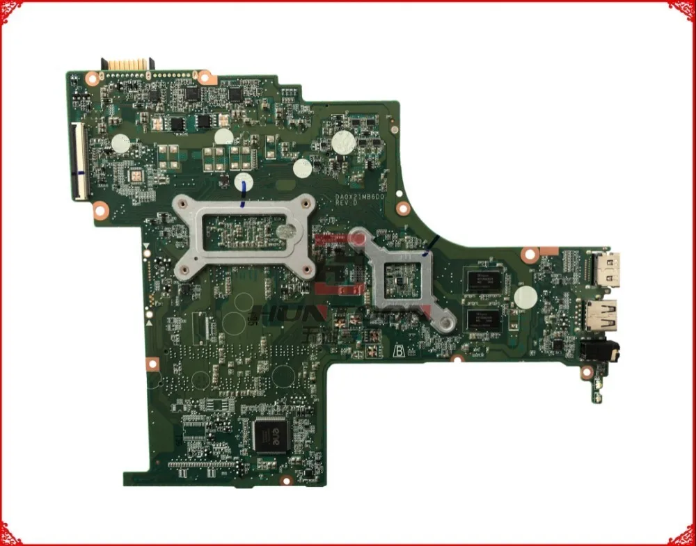 Высокое качество 809408-501 для ноутбука серии Pavilion 15-AB 15Z-AB материнская плата DA0X21MB6D0 X21