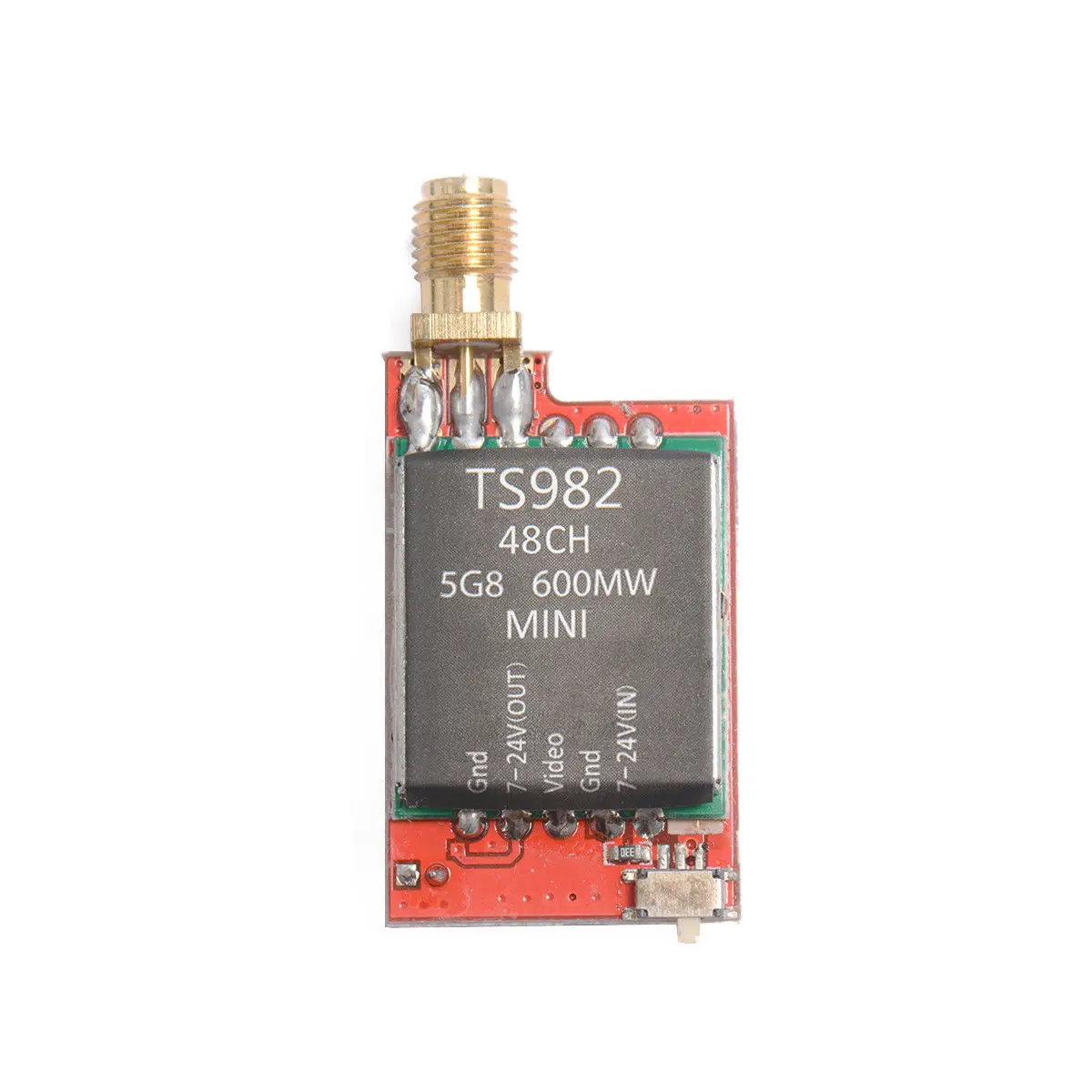 Ts982 5 8G Fpv 600 мВт 1 км 48Ch Av беспроводной передатчик один цифровой дисплей с
