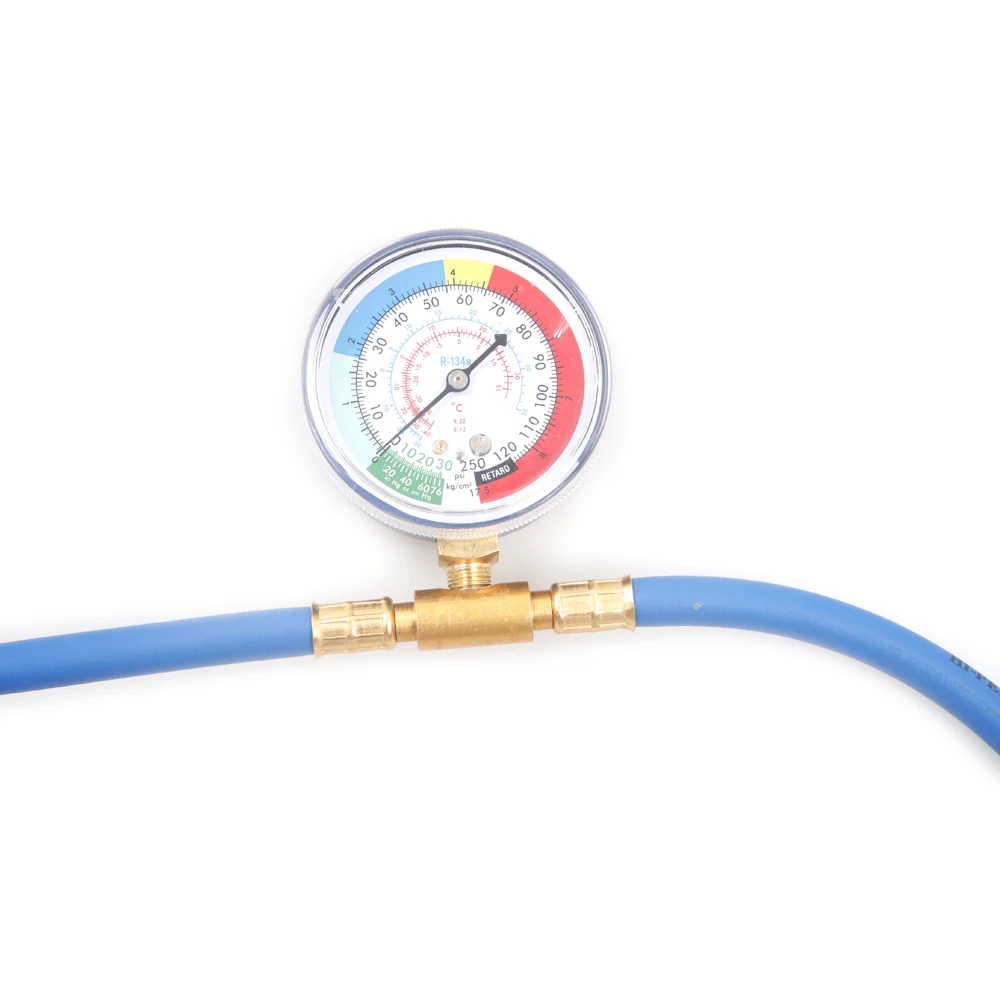 Кондиционер воздуха R134A R12 R22 перезарядка измерительный шланг с манометром