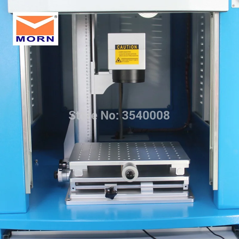 MORN не требующая обслуживания Закрытая лазерная маркировочная машина CNC 110 мм 150 200