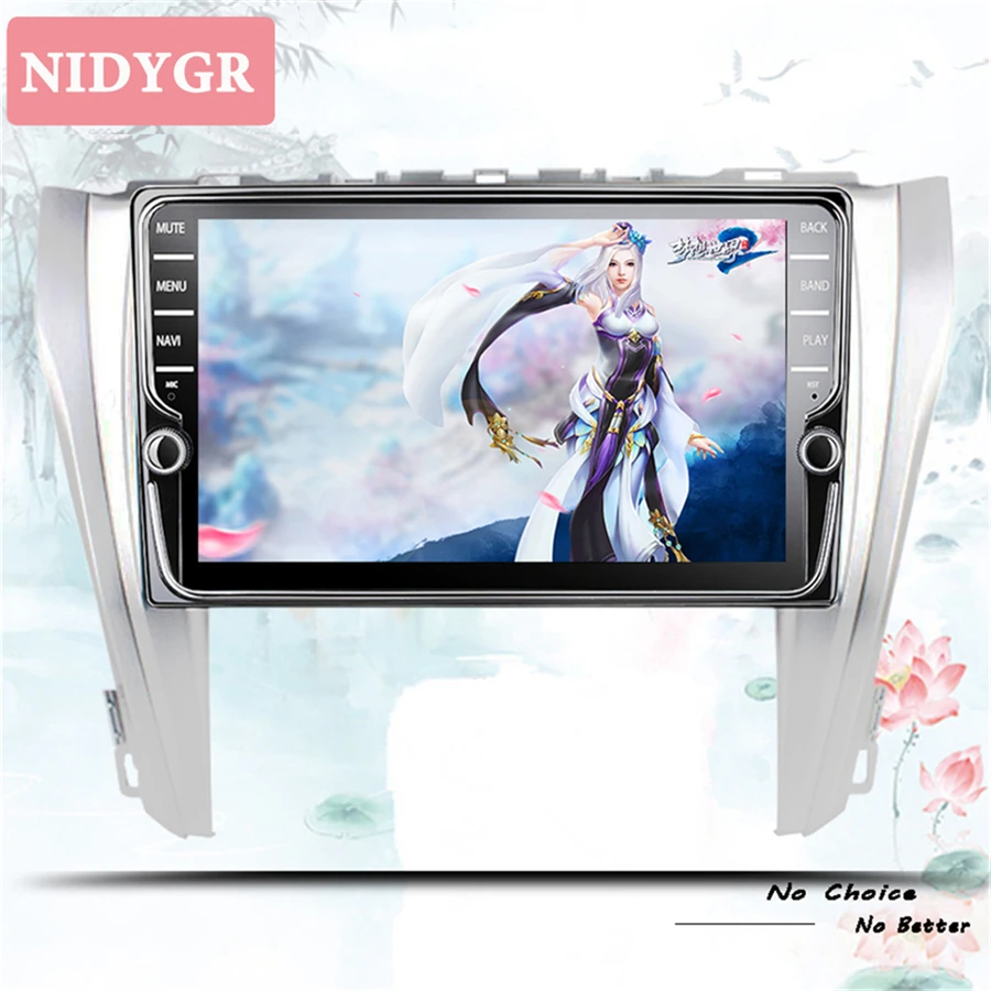 Автомобильный dvd плеер Android 10 0 8 ядер 4 Гб ОЗУ для oyota camry 2015 2019 ips сенсорный экран