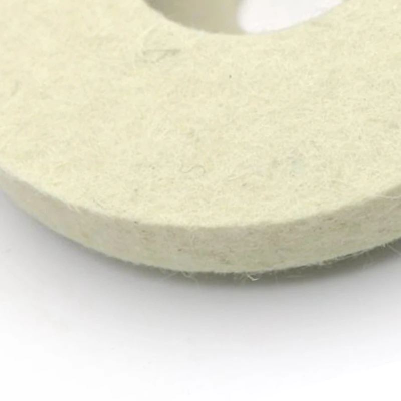 100 мм/4/'бежевая шерстяная войлочная шлифовальная площадка подходит для угловой