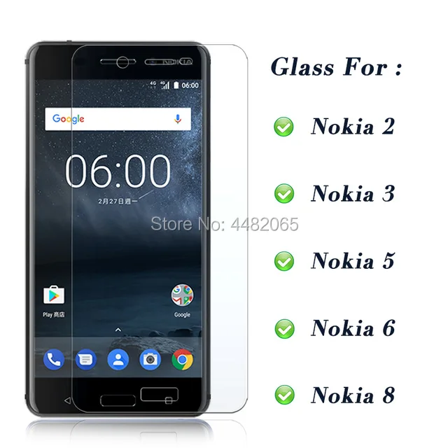 

20 шт. для nokia 9 стекло защитное стекло для nokia 5 3 6 8 закаленная пленка защита для экрана nokia5 2017 nokia3 защита