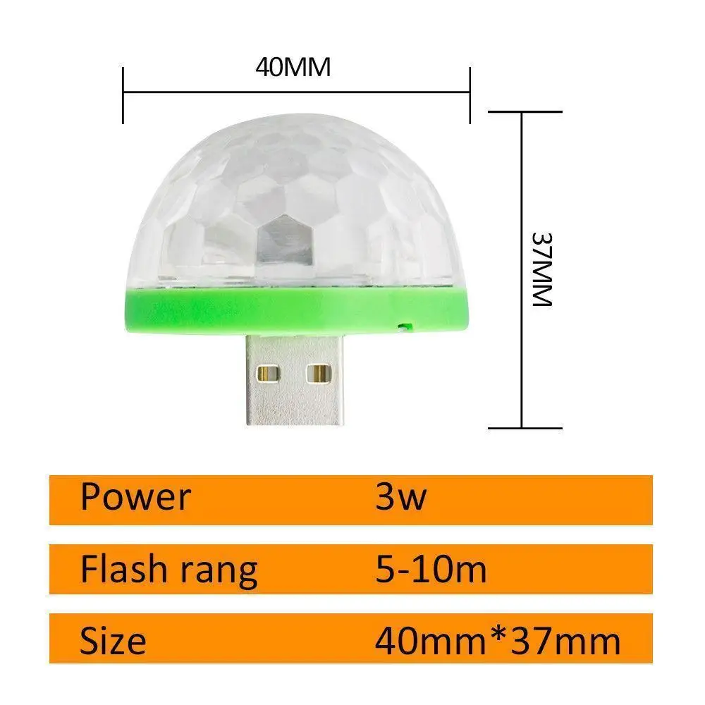USB мини светодиодный ночник Цвет Изменен звуком Музыка волшебные огни LED Грибная