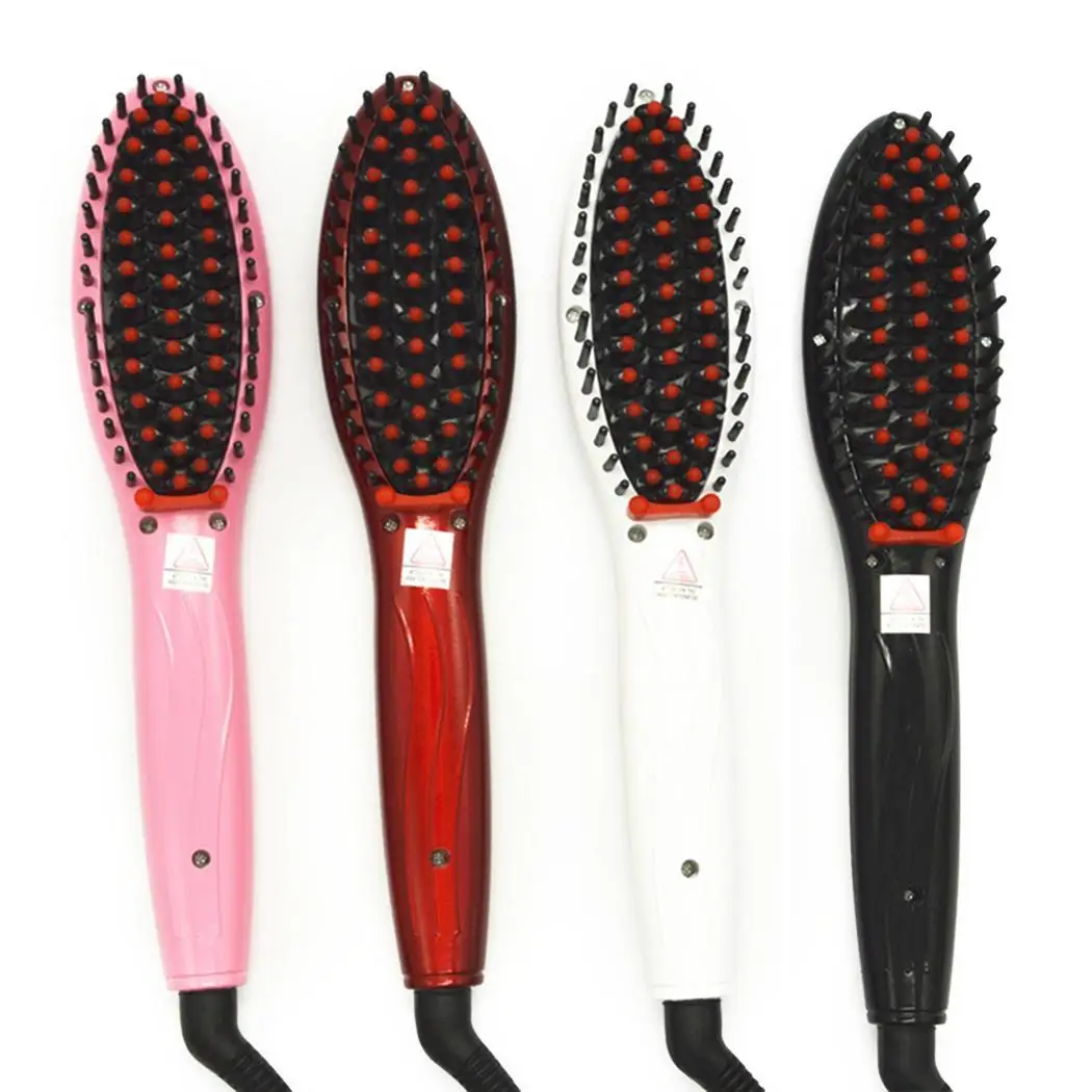 Выпрямитель волос 220 В 50 Гц Расчесывание Волос выпрямление сухой и влажный