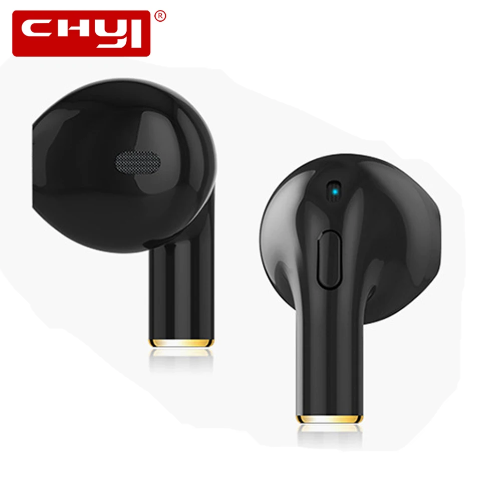 CHYI Mono Мини Bluetooth наушники с одним ухом эргономичные невидимые водонепроницаемые