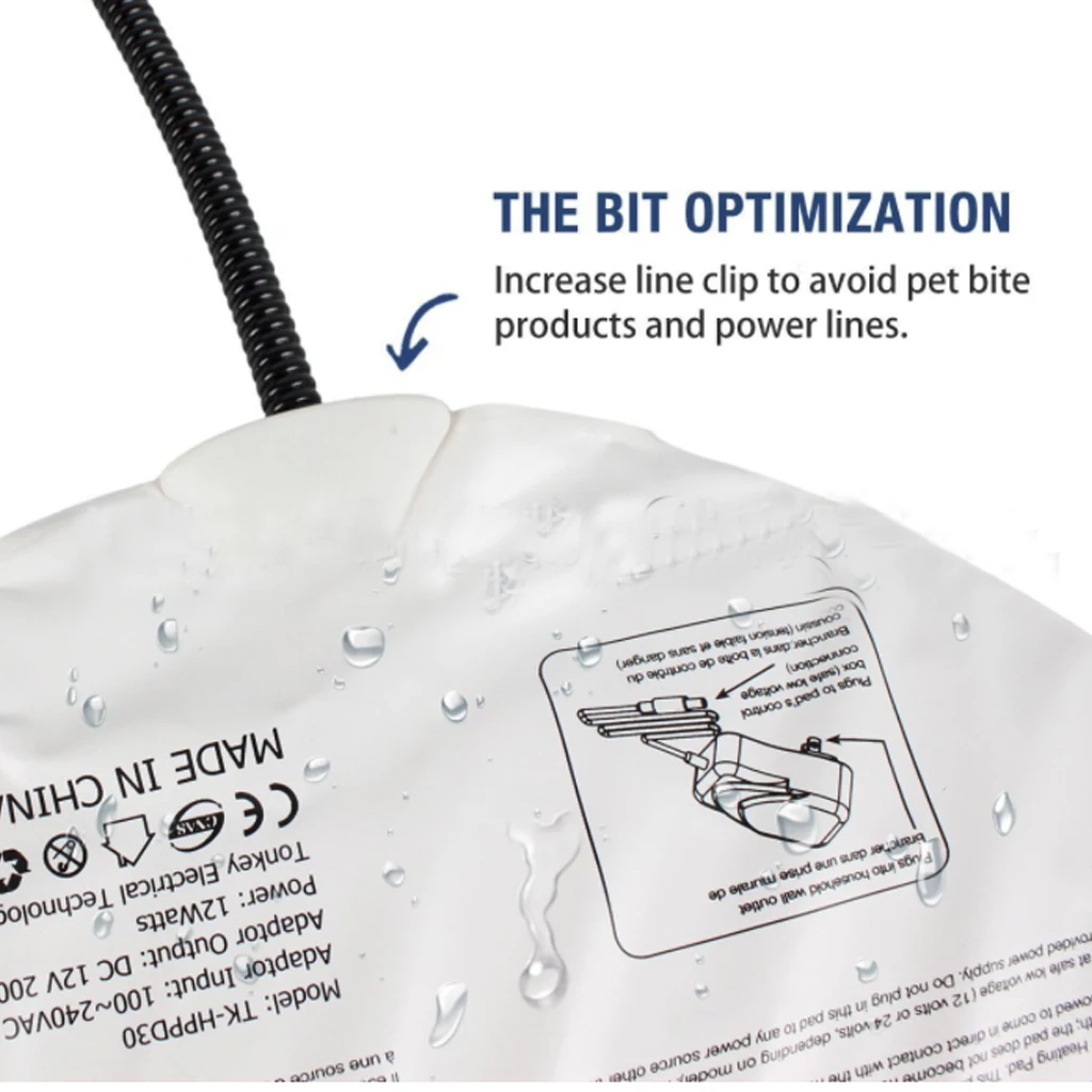 

Dog Pad Heating Bed for Dogs Blanket House for Cat Small Medium Pet Winter Bed Mat Soft Warm Cats Pad Heated Mat for Pets