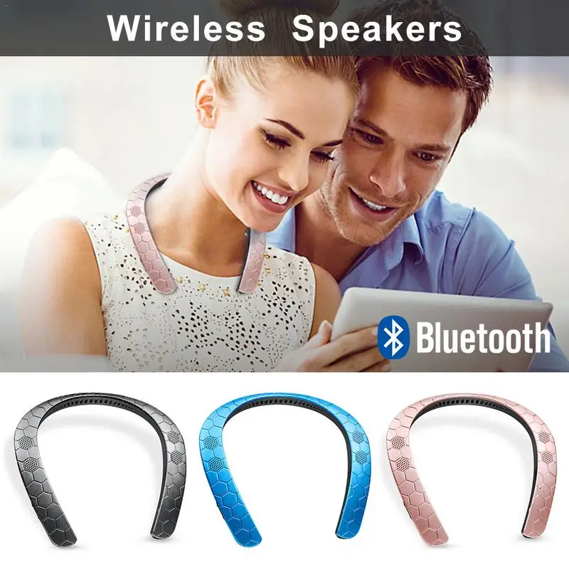Беспроводная Bluetooth Колонка креативная Шея подвесная портативная Беговая s стерео