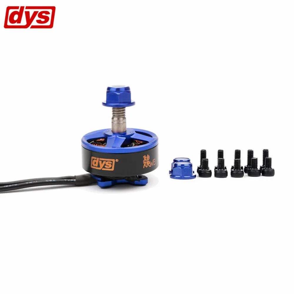 DYS Samguk серии Wei 2207 1750KV 4 6S бесщеточный двигатель для RC Drone FPV Racing multirotor Parts|Детали и
