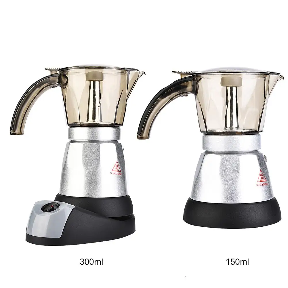 Электрический кофейник Moka большой емкости кофеварка для приготовления эспрессо