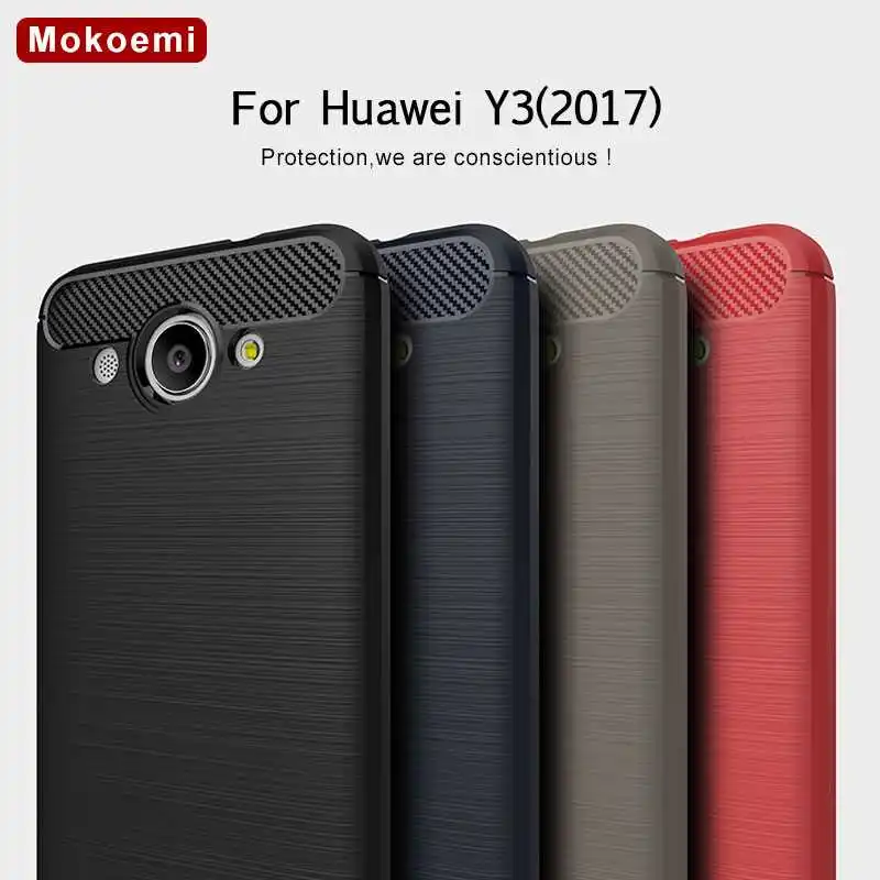 Mokoemi модный Ударопрочный Мягкий силиконовый чехол 5," для huawei Y3 чехол для huawei Y3 чехол для телефона