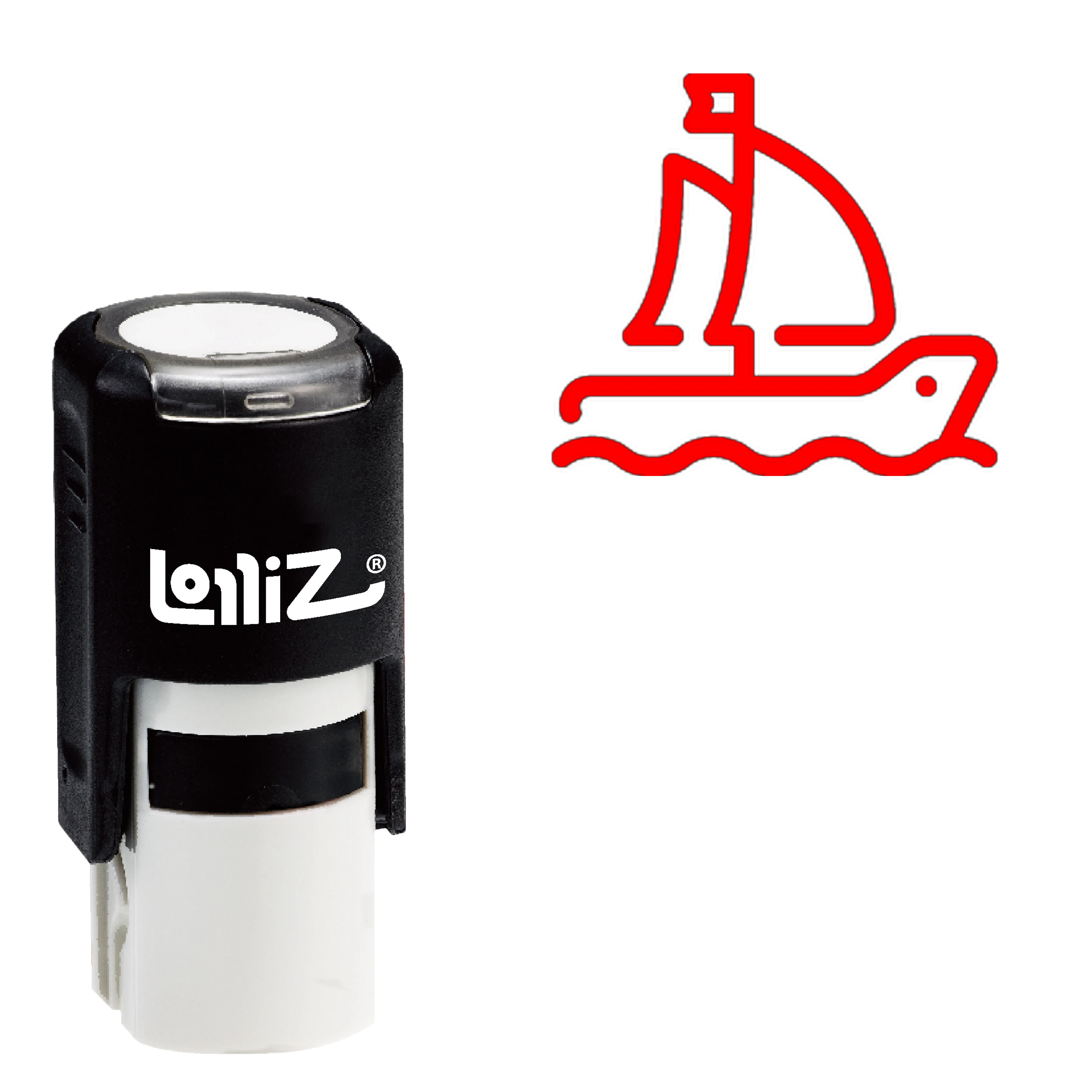 

LolliZ парусный корабль 2 самостоятельная печать резины-Современная серия символов