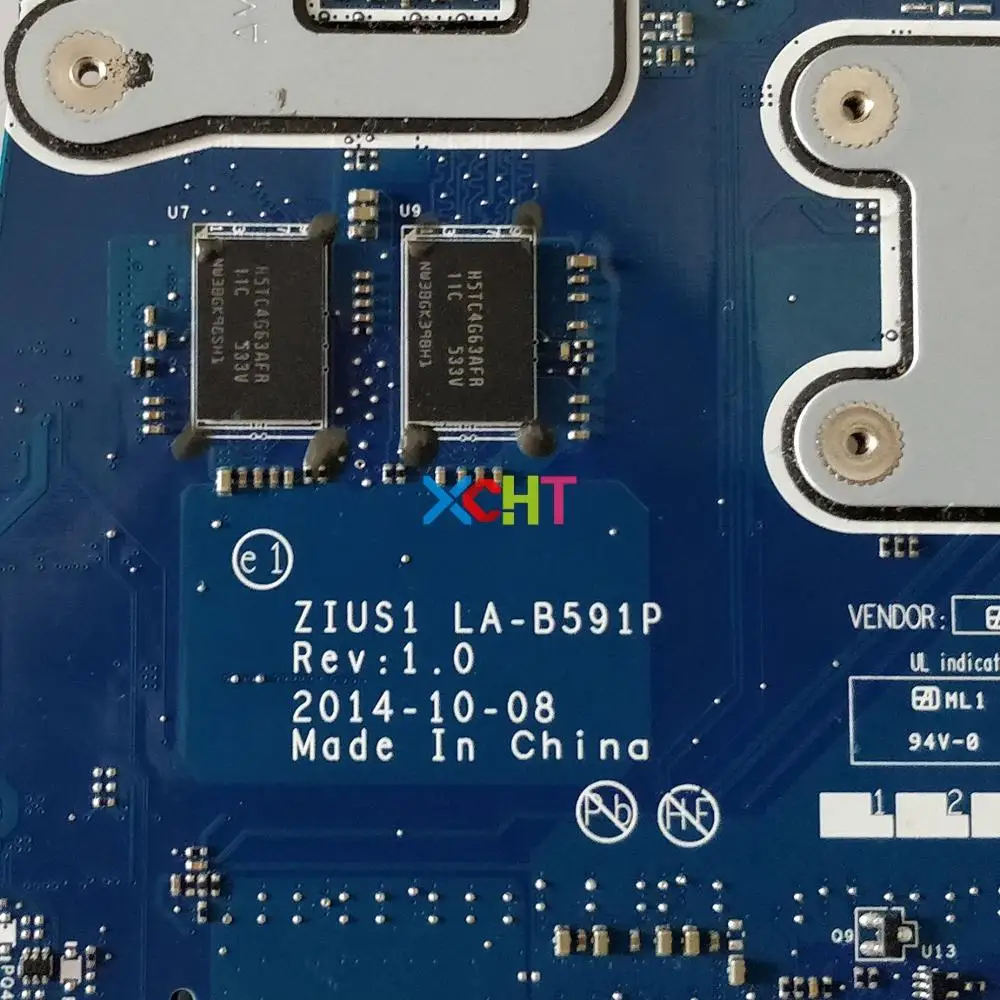 

FRU P/N : 00JT361 w I7-5500U CPU ZIUS1 LA-B591P w N15S-GT-S-A2 4G Vram for Lenovo S5 15 Laptop PC Motherboard Tested