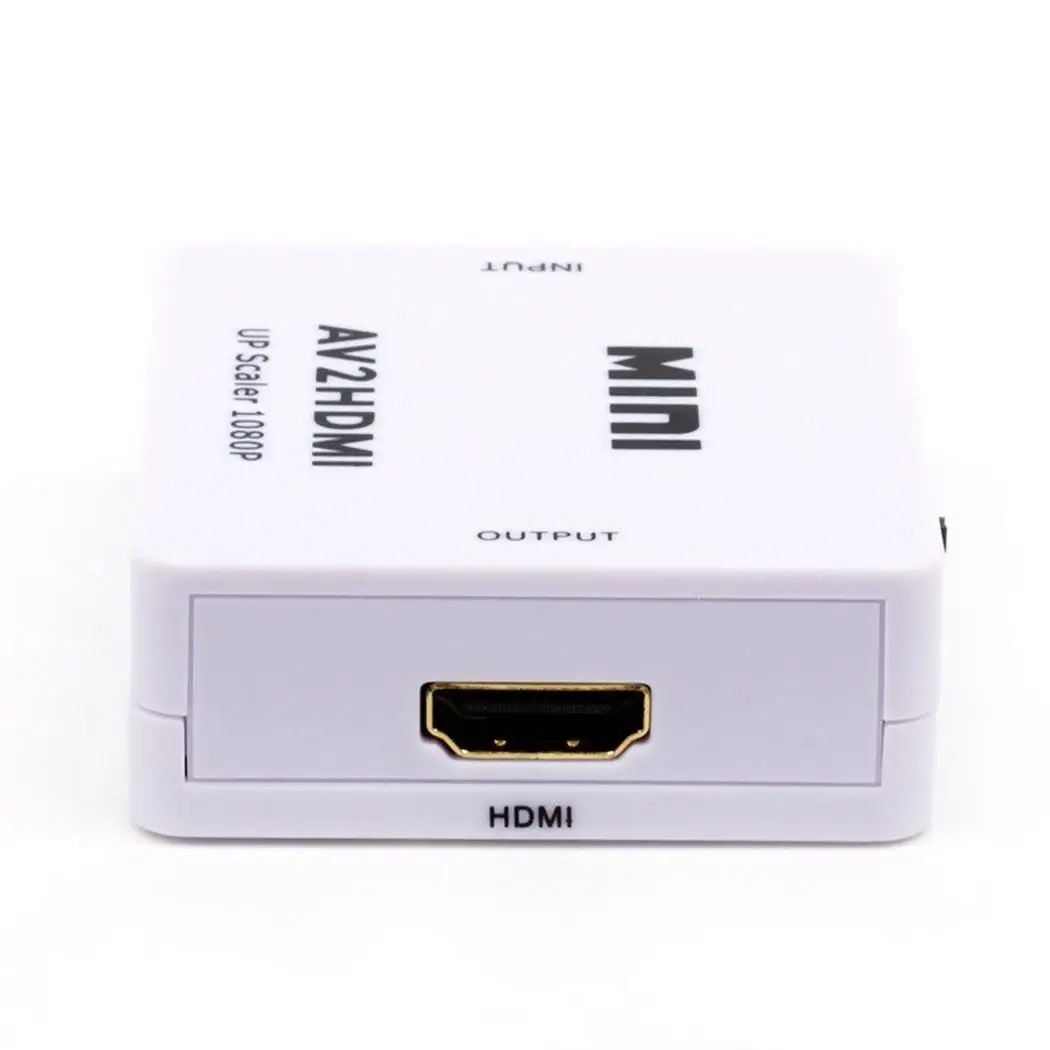 1080 P HD мультимедийный Интерфейс RCA аудио видео адаптер CVBS преобразователь