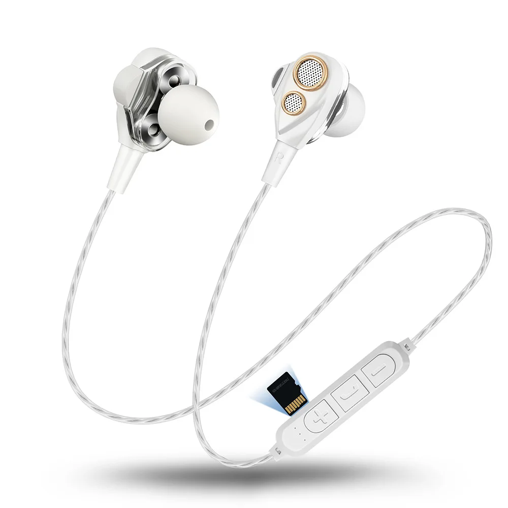 6D вокруг беспроводные Bluetooth 41 карты Instert стерео музыкальные наушники