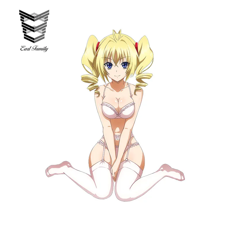 EARLFAMILY 3D сексуальные автомобильные наклейки для старшей школы DxD Ravel Phenex