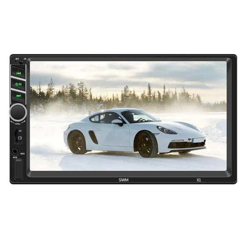 7 &quot2 DIN 1080 P MP5 автомобильный проигрыватель Bluetooth Сенсорный экран стерео