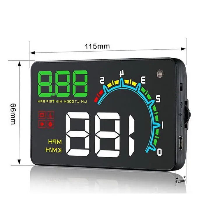 4 8 дюйма OBD HUD автомобилей Head Up Дисплей Авто бортовой компьютер hud Автомобильная