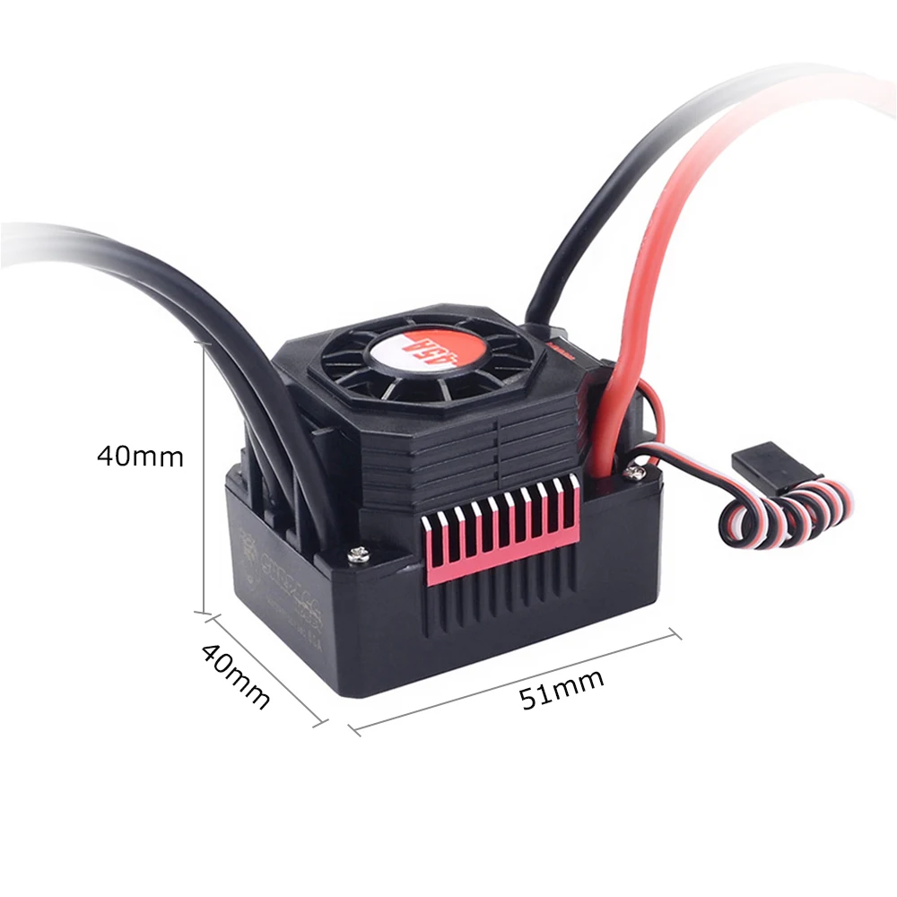 Водонепроницаемый Электрический регулятор скорости SURPASS HOBBY 45A RC Brushless ESC для