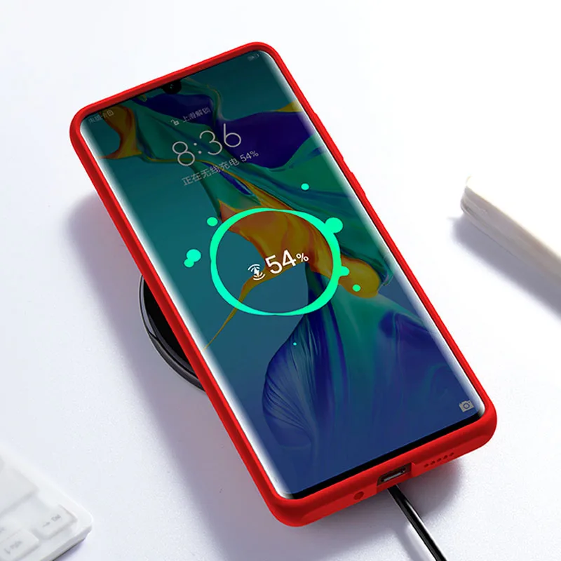 Жидкий силиконовый чехол для Huawei P30 Lite Mate 20 P20 Pro Nova 2 3 3i чехлы Honor 8x9 10 lite 9i 10i