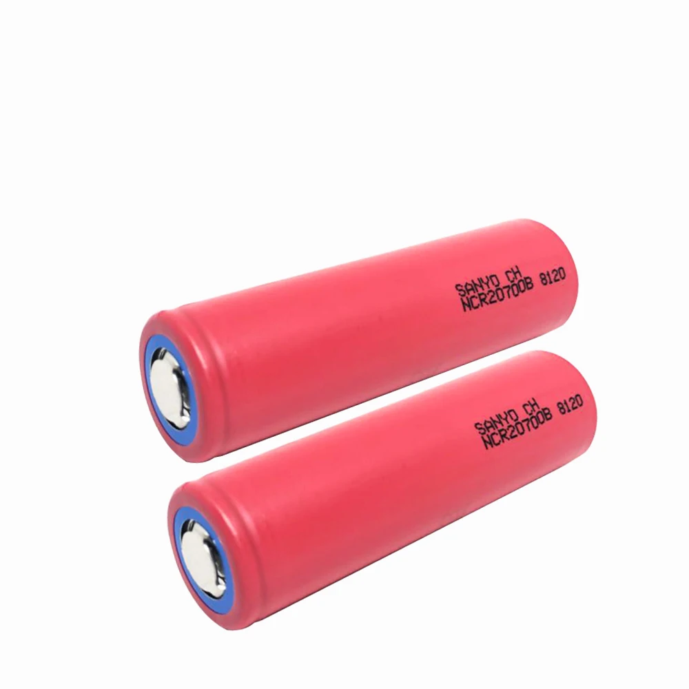 2 шт./лот 20700A Аккумулятор для Sanyo NCR20700A 20700B 4250 мАч 20A литий ионный аккумулятор