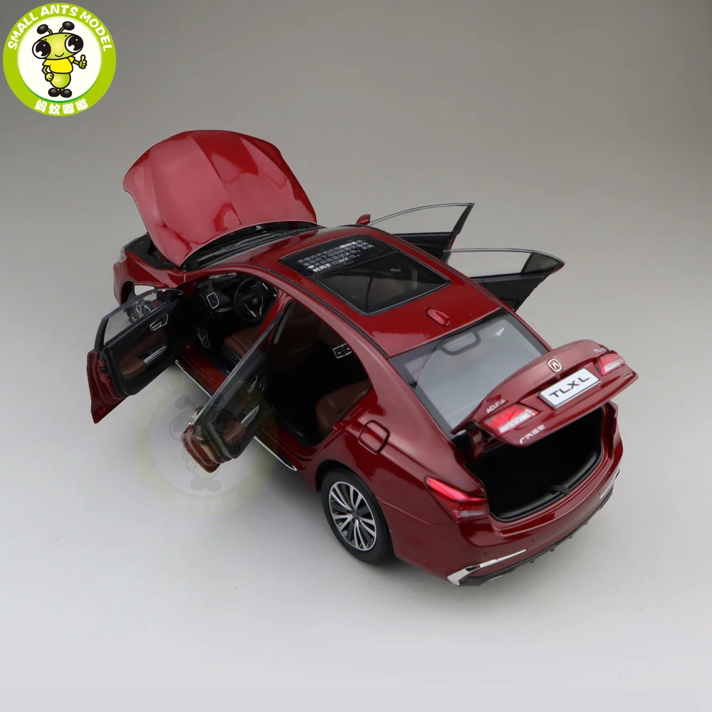 Коллекция 1/18 ACURA TLX L TLX-L литая металлическая модель автомобиля игрушки для детей