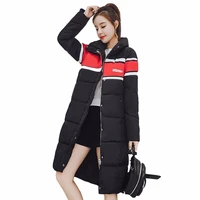 women winter parka coat 2018 fashion warm thickening cotton padded female jackets windproof casual stand collar outerwear pj239