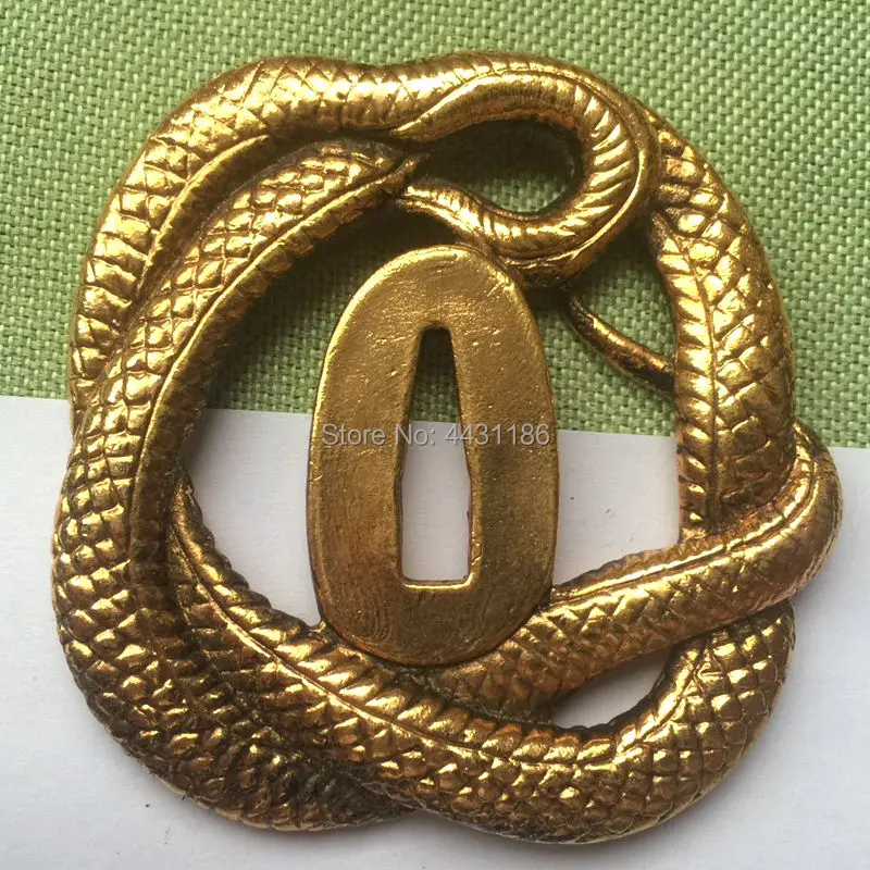 TSUBA Kashira Fuchi Menuki Katana японский Samurai Sash DIY медный фитинг|Мечи| |