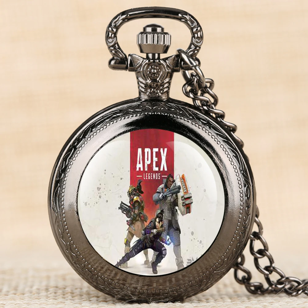 Apex Web Games тематические наклейки карманные часы древний зеленый корпус Fob арабские