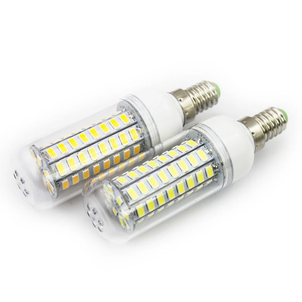 E27 E14 светодиодный светильник 220V B22 G9 SMD 5730 24 36 48 56 69 72 s кукурузы лампа Светодиодная