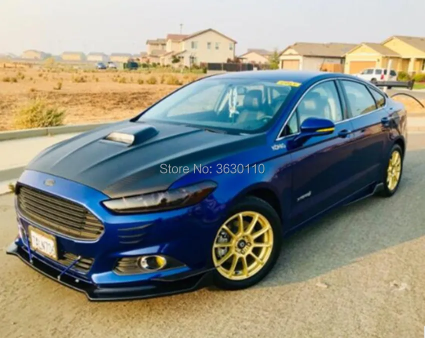 JDM Универсальный Черный ABS пластик гоночный воздушный поток турбо крышка ковша |