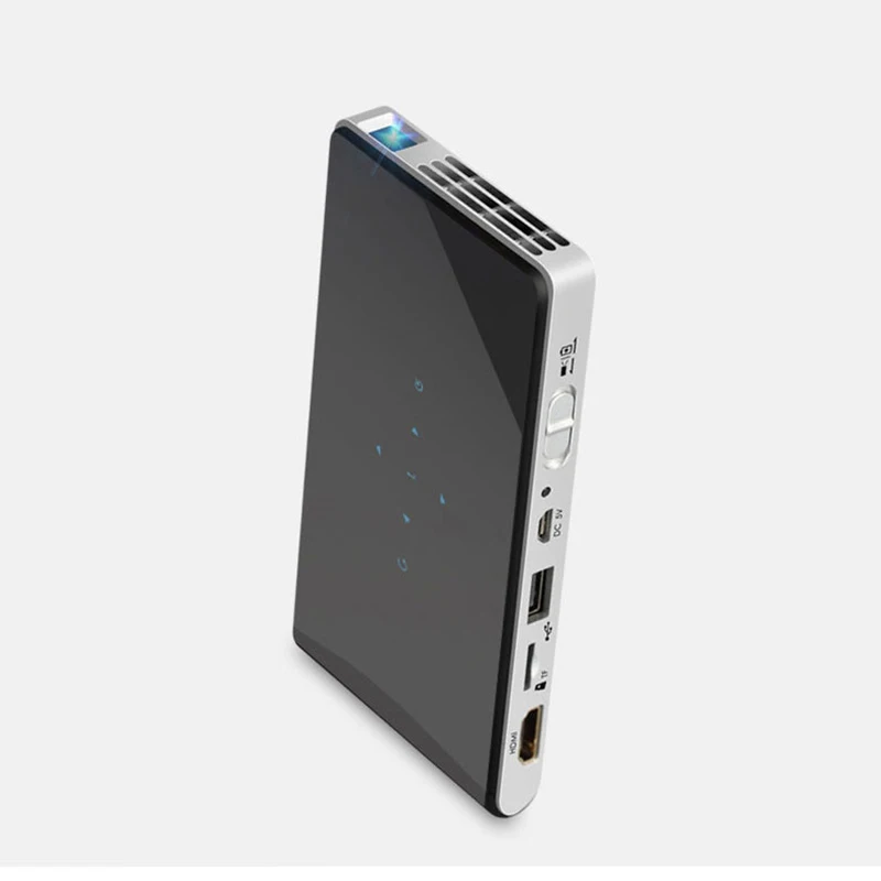 Портативный умный мини проектор magicsee Dlp100Wm с ручкой Android Wi Fi домашний кинотеатр Hd