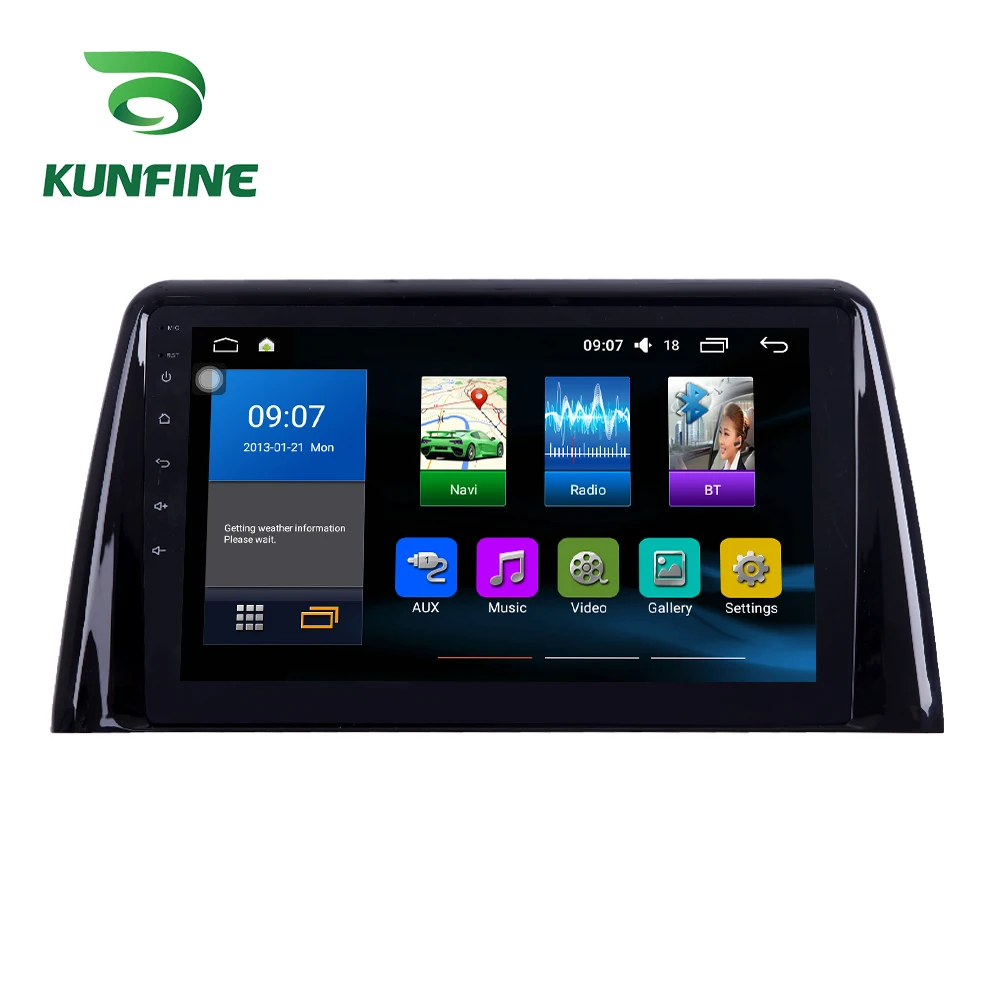 Восьмиядерный 1024*600 Android 8 1 автомобильный DVD GPS навигационный плеер Deckless стерео для