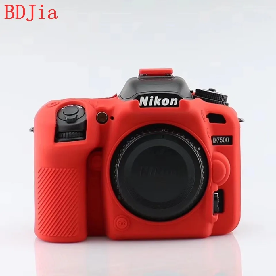 Высококачественный силиконовый чехол для камеры Nikon D7500 Dsrl в 4 вида цветов