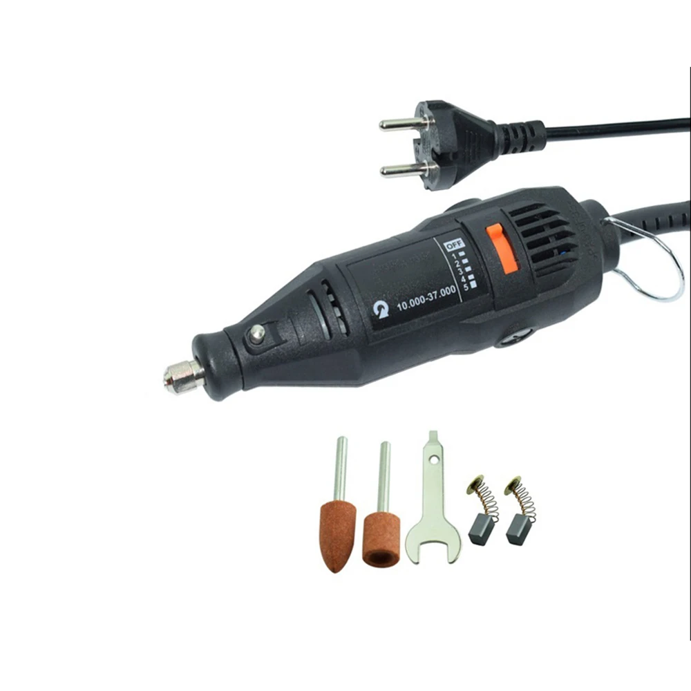 Электрическая дрель Dremel 130 Вт шлифовальный станок гравировальная ручка
