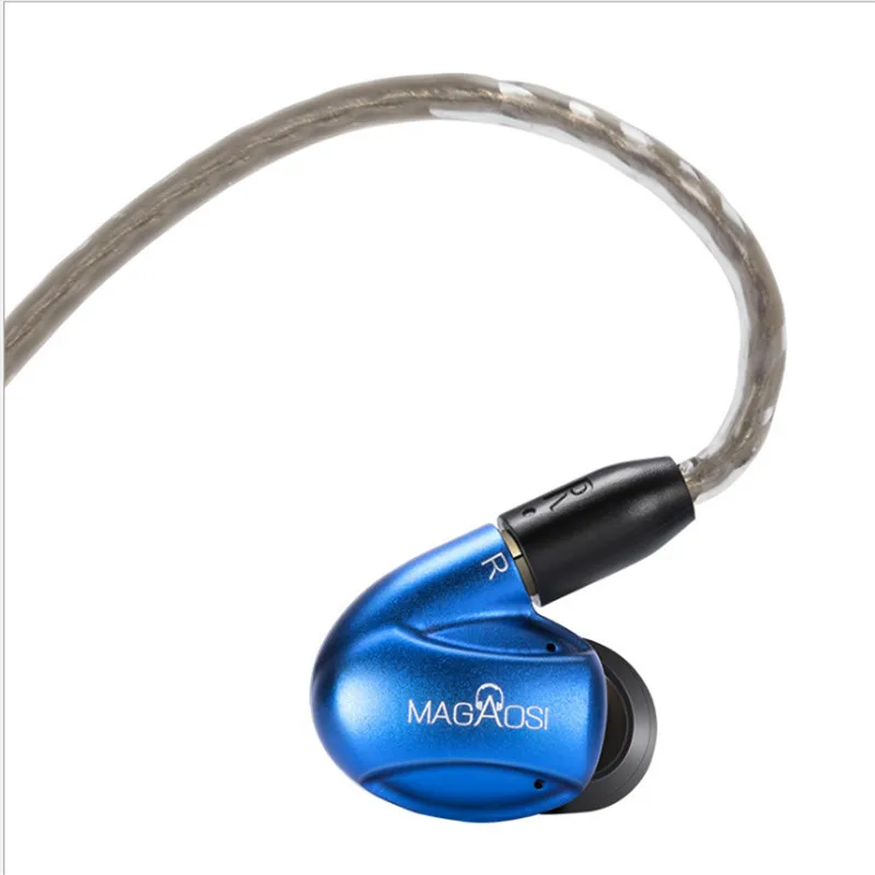 CLAITE MaGaosi K3 PRO 2BA уравновешенного якоря + Динамический гибрид наушники Graphene MMCX Hi-Fi