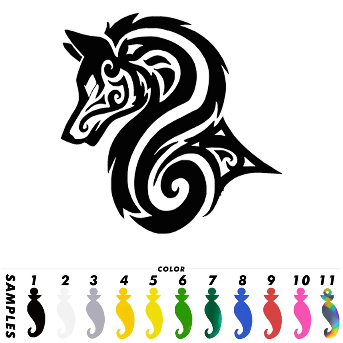 Wolf Animal Car Window Door Bumper Laptop Auto Truck Sticker Caligraphy Vinyl Decal Gift Motorcycle | Автомобили и мотоциклы