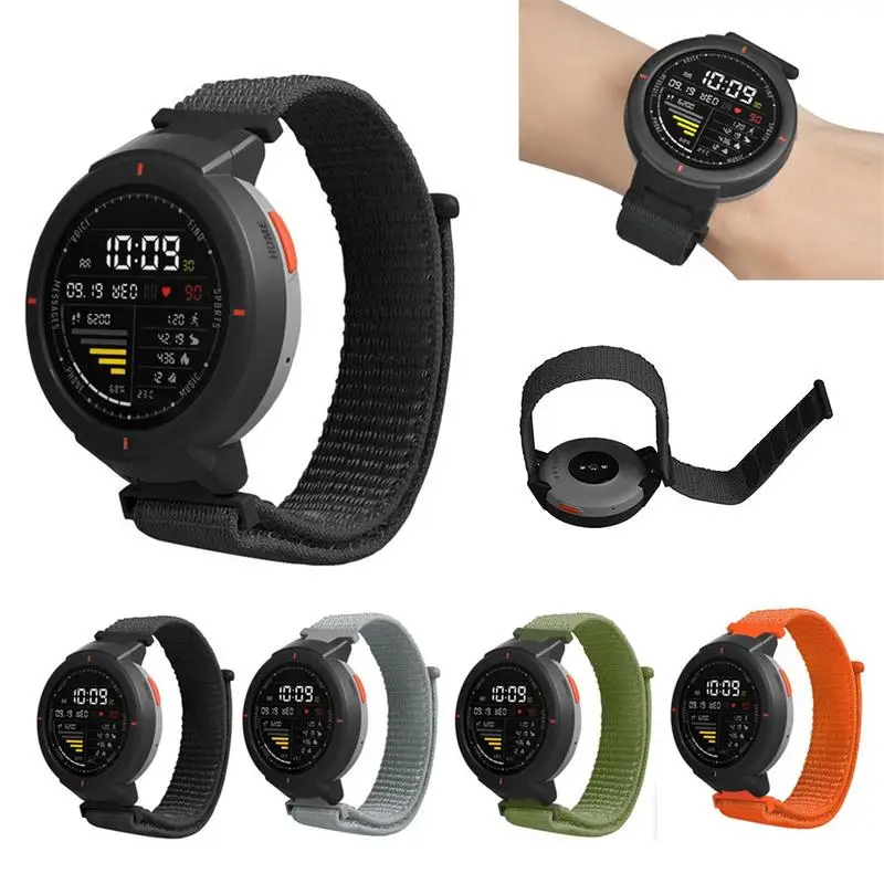 Новый ремешок для Huami 3 Смарт часы Amazfit Verge петля холст замена на запястье Huami3