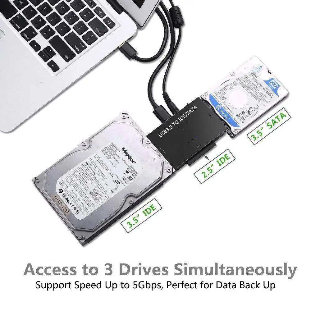 Кабель-адаптер EastVita 3 в 1 с USB 2 5 на SATA IDE для жесткого диска HDD SSD дюйма адаптер r20 |