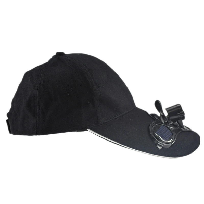 

Portable Mini Solar Energy Driving The Fan Cap Rock Climbing Mountaineering Outdoor Sports