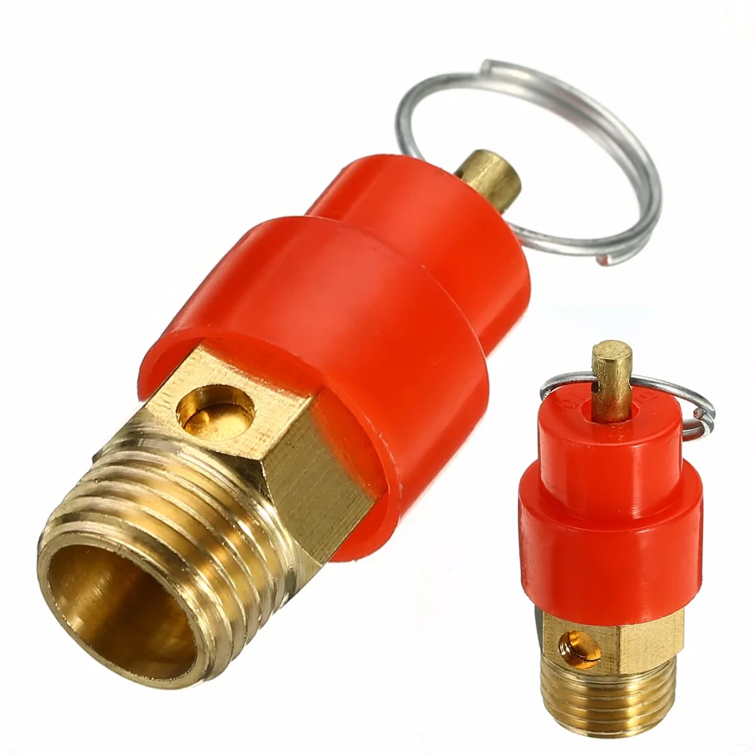1 шт. Новый 1/4 ''BSP предохранительный клапан латунный 120 PSI воздушный компрессор